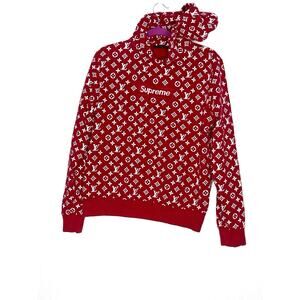 SUPREME LOUIS VUITTON HOODIE 100% AUTHENTIC PRE-OWNED